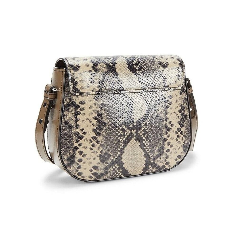 Marc Jacobs Snake Print Mini Rider Crossbody